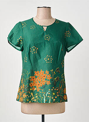 Top verde GUY DUBOUIS femeie