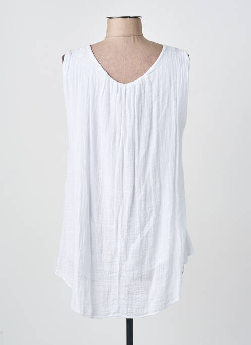 Top bej COULEURS DU TEMPS femeie