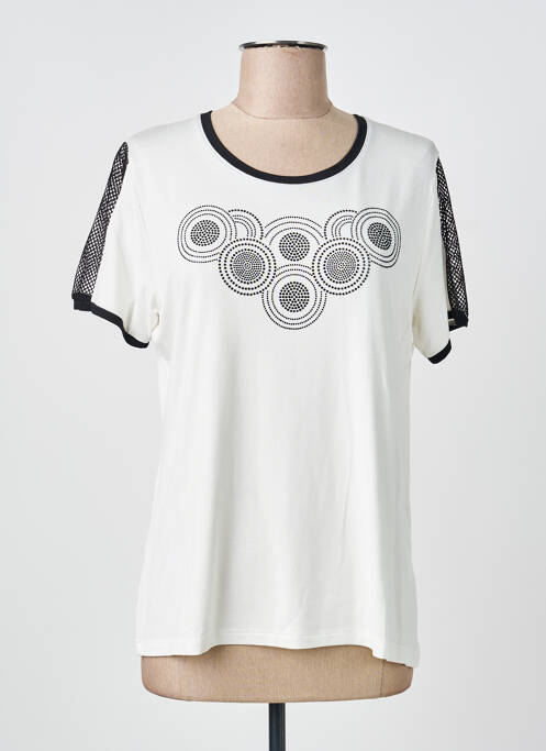 Top bej GUY DUBOUIS femeie