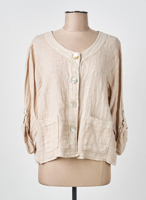Cămașă bej COULEURS DU TEMPS femeie