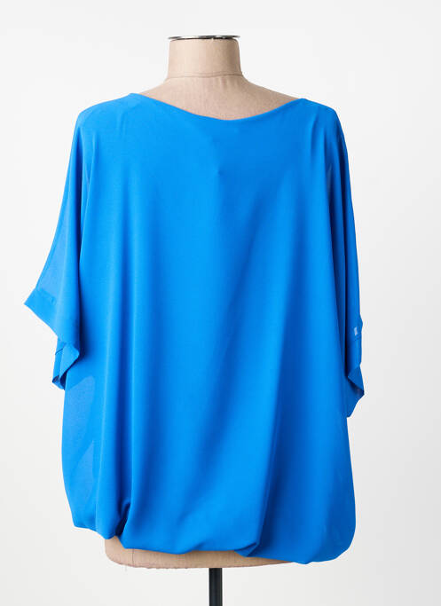 Top albastru COULEURS DU TEMPS femeie