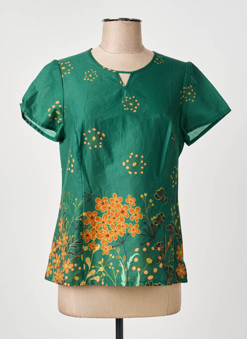 Top verde GUY DUBOUIS femeie