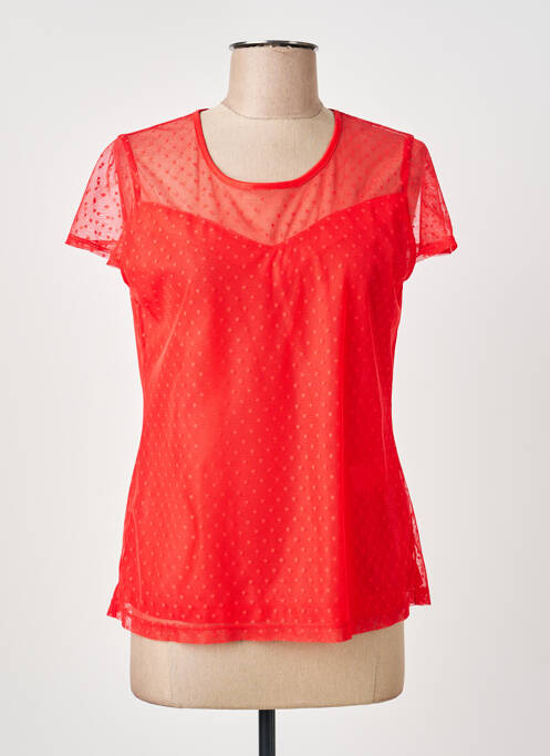 Top roșu MERI & ESCA femeie