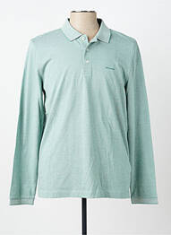 Polo mâneci lungi mâneci lungi verde PIERRE CARDIN homme
