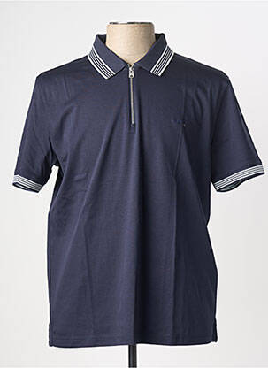 Polo albastru FYNCH-HATTON bărbat