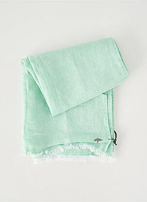 Eșarfă cusături întărite verde FYNCH-HATTON unisex