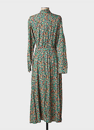 Rochie lungă mâneci lungi mâneci lungi negru C'EST BEAU LA VIE femeie