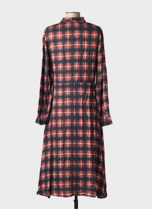 Rochie midi mâneci lungi mâneci lungi portocaliu LA FIANCÉE femeie