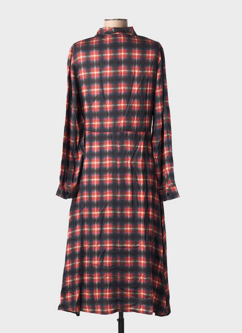 Rochie midi mâneci lungi mâneci lungi portocaliu LA FIANCÉE femme