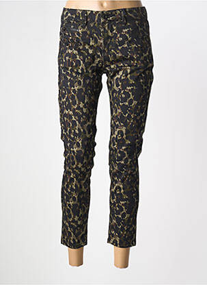 Blugi cu croială slim verde FREEMAN T.PORTER femeie