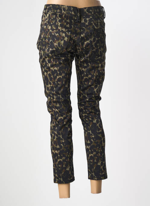 Blugi cu croială slim verde FREEMAN T.PORTER femeie