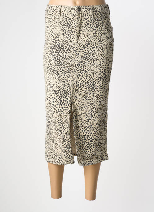 Fustă midi bej KAFFE femeie