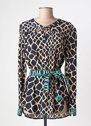 Top bej TUZZI femeie