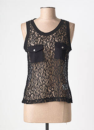 Top negru EVA KAYAN femeie