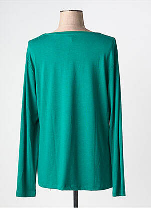 Tricou mâneci lungi mâneci lungi verde DOLCEZZA femeie