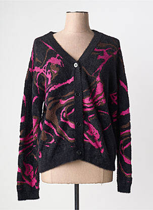 Vestă cu mâneci lungi negru EVA KAYAN femeie