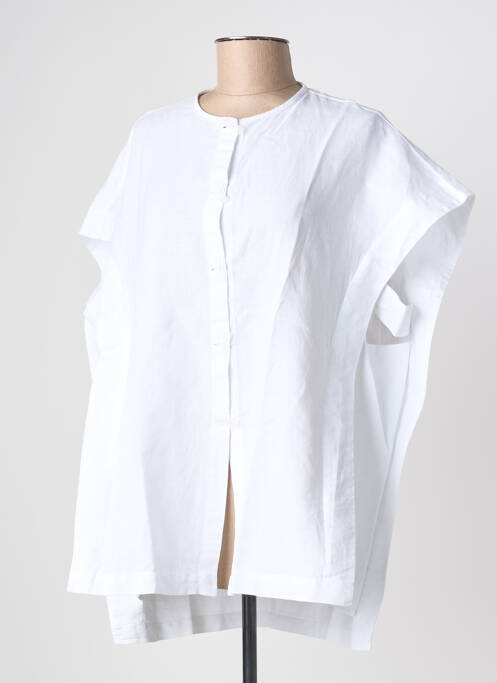 Tunică mâneci scurte alb LOTUS EATERS femeie