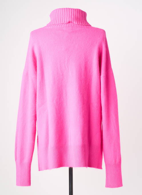 Pulover cu guler înalt roz MPC (MA PETITE CAPSULE) femeie