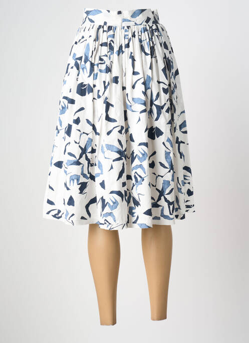 Fustă midi albastru ELEMENTE CLEMENTE femeie