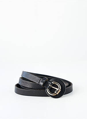 Curea efect material satinat negru ECHAPPEES BELLES femeie