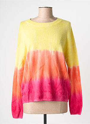 Pulover galben LES TRICOTS DE LÉA femeie