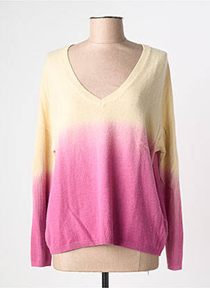 Pulover violet LES TRICOTS DE LÉA femeie