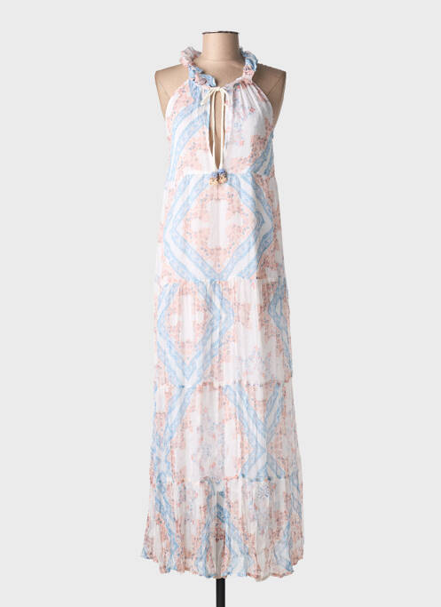 Rochie lungă albastru LEONIE femeie