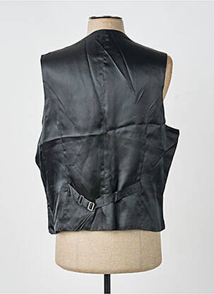 Vestă fără mâneci efect material satinat negru SCABAL bărbat