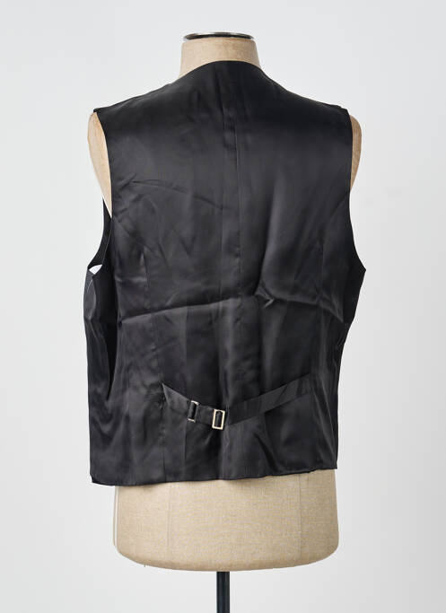 Vestă fără mâneci efect material satinat gri SCABAL homme