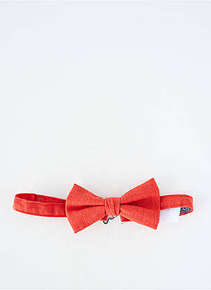 Papion țesătură poplin roșu GRÈGE homme