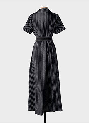 Rochie lungă mâneci scurte mâneci scurte negru SURKANA femeie
