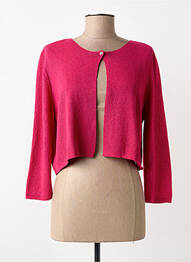 Bolero guler rotund roz I.ODENA femme