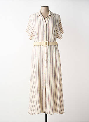 Rochie lungă bej BARILOCHE femeie