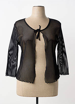 Jachete casual guler rotund negru TELMAIL femeie