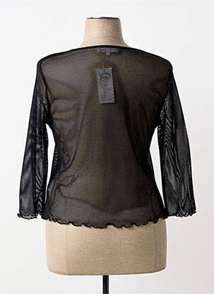 Jachete casual guler rotund negru TELMAIL femeie