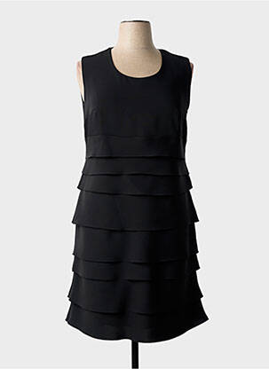 Rochie midi fără mâneci fără mâneci negru TELMAIL femeie