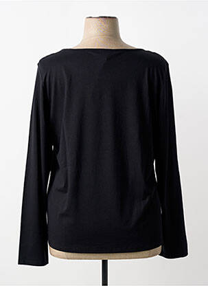 Tricou mâneci lungi mâneci lungi negru JULIE GUERLANDE femeie