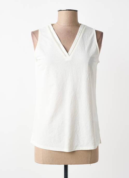 Top alb TINTA femeie