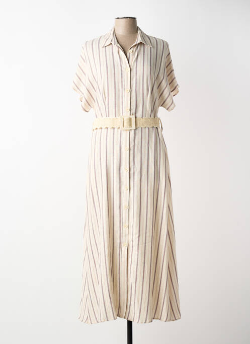 Rochie lungă bej BARILOCHE femeie