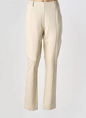 Pantalon slim bej DIANE LAURY femeie