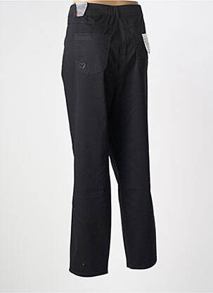 Pantalon slim talie elastică mărime normală negru TONI femeie