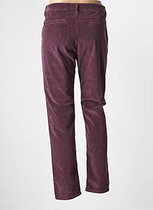 Pantalon chino închidere cu fermoar sub clapetă cu nasturi mărime normală violet IMPAQT femeie
