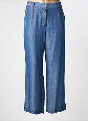 Pantalon larg albastru TINTA STYLE femeie