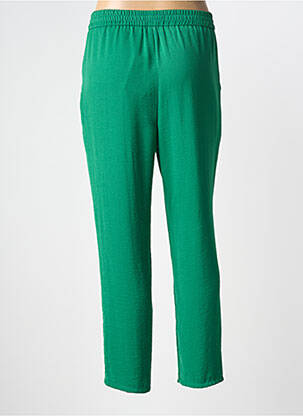 Pantalon drept țesătură crep mărime normală verde TINTA STYLE femeie