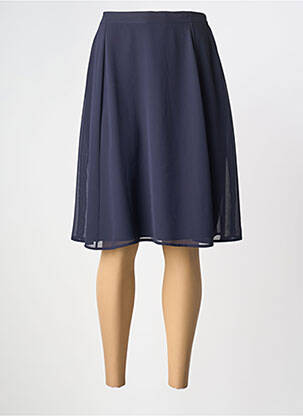 Fustă midi albastru GUY DUBOUIS femeie