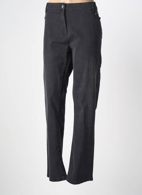 Blugi cu croială slim negru JULIE GUERLANDE femeie