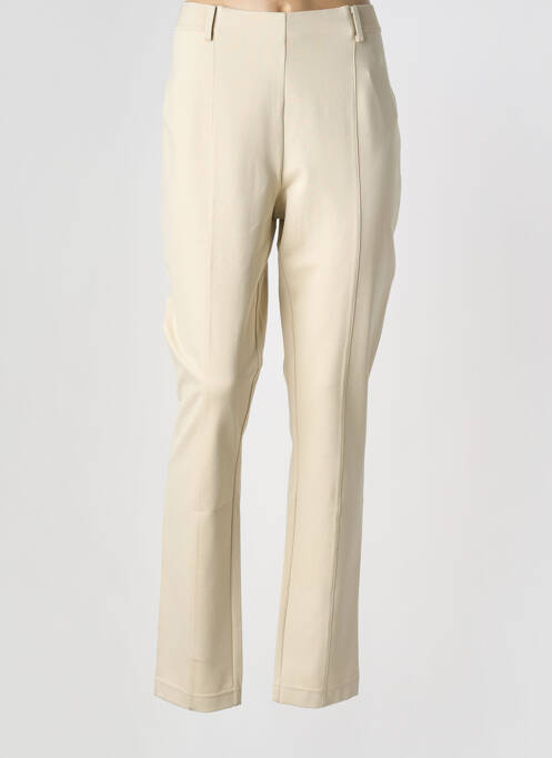 Pantalon slim bej DIANE LAURY femeie