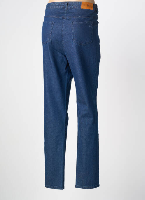 Blugi cu croială slim albastru AGATHE & LOUISE femeie