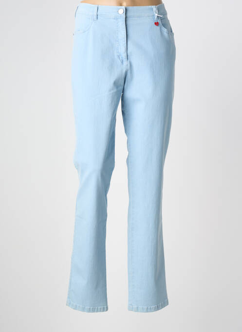 Blugi cu croială slim albastru TONI femeie