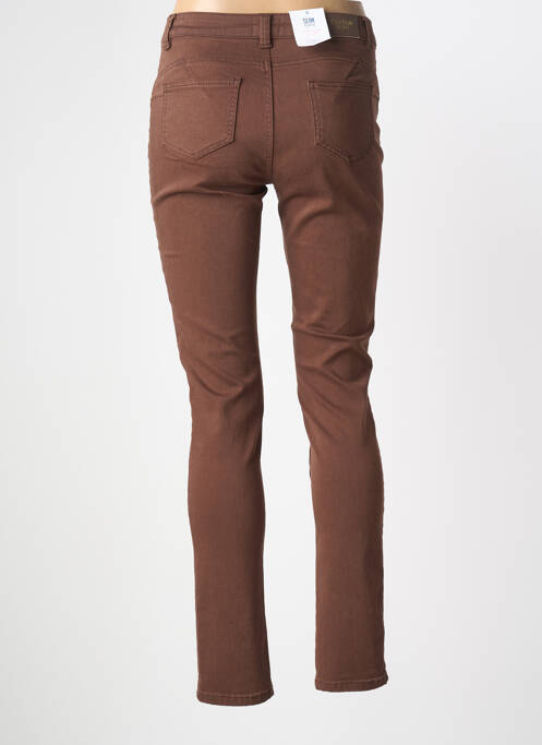 Blugi skinny maro C'EST BEAU LA VIE femeie